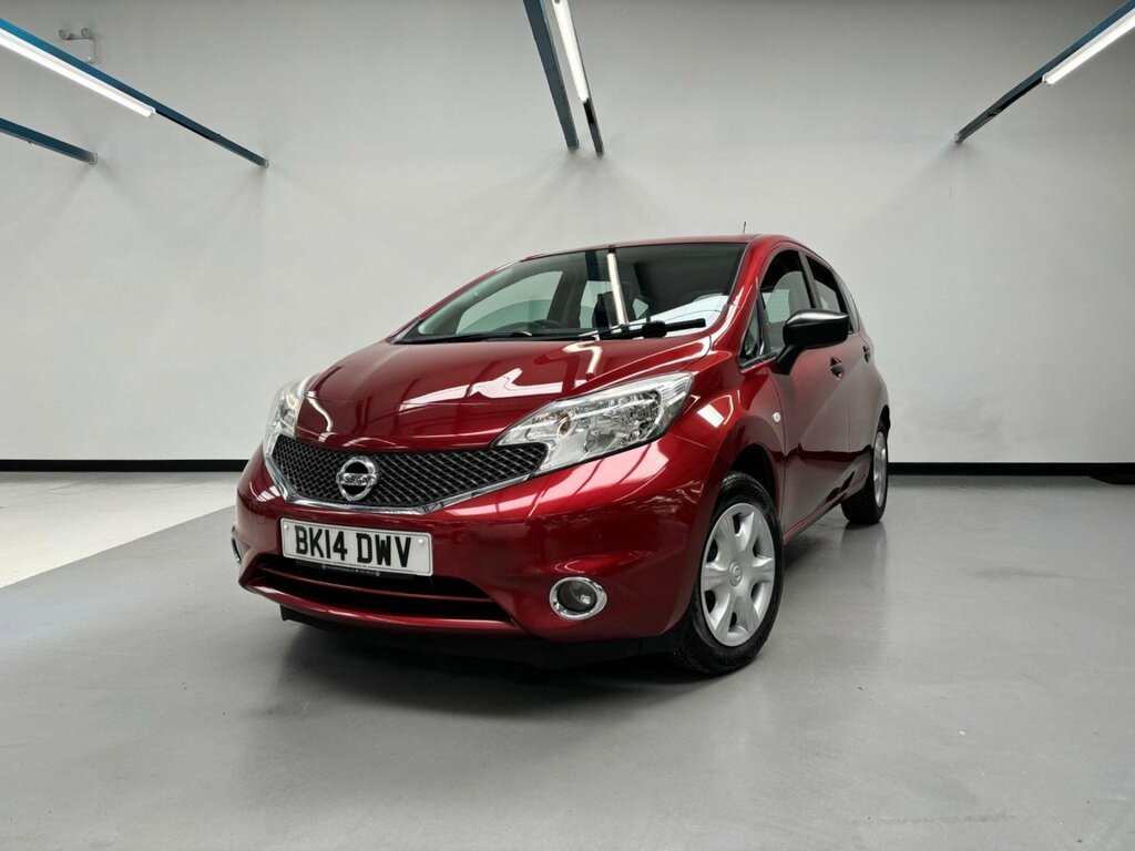 Compare Nissan Note 2014 14 1.2 BK14DWV Red