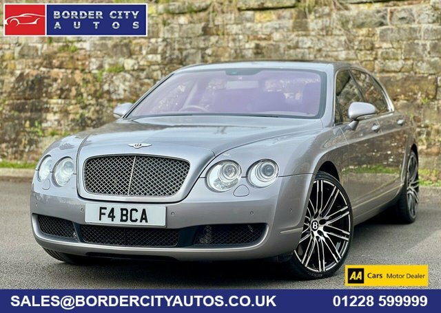 Compare Bentley Continental 6.0 Flying Spur 4 Seats 550 Bhp F4BCA Silver