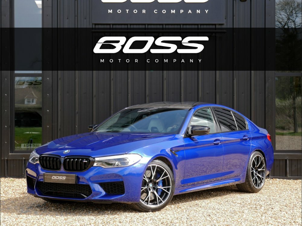 BMW M5 4.4I V8 Competition Saloon Steptronic X Blue #1