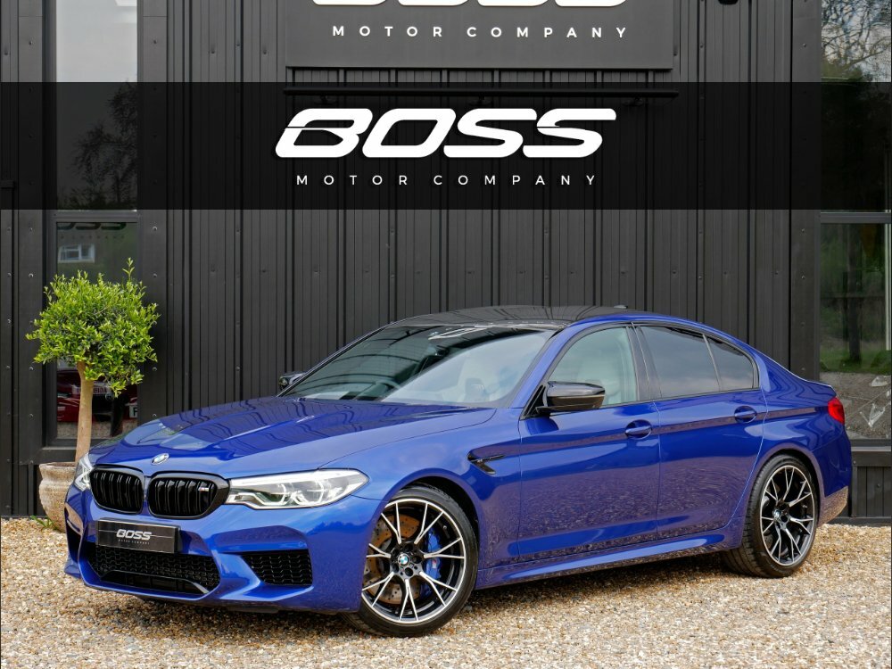 Compare BMW M5 4.4I V8 Competition Saloon Steptronic X M50OJE Blue