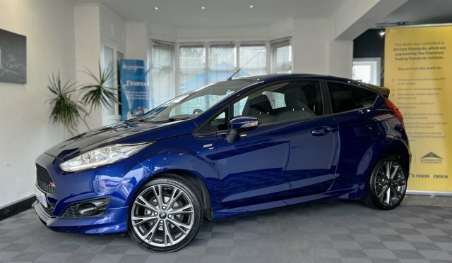 Compare Ford Fiesta 1.0 St-line 100 Bhp WP17HTL Blue