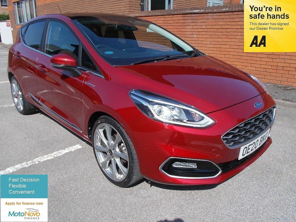Compare Ford Fiesta Ford Fiesta 1.0T Ecoboost Gpf Vignale Hatchback OE20BKG Red
