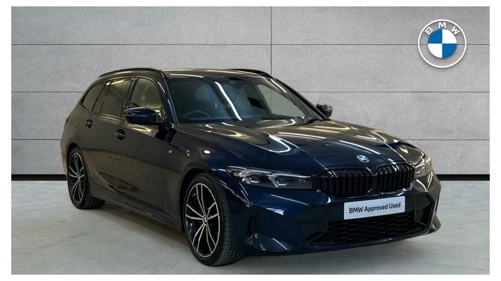 Compare BMW 3 Series Estate RA72BJJ Blue