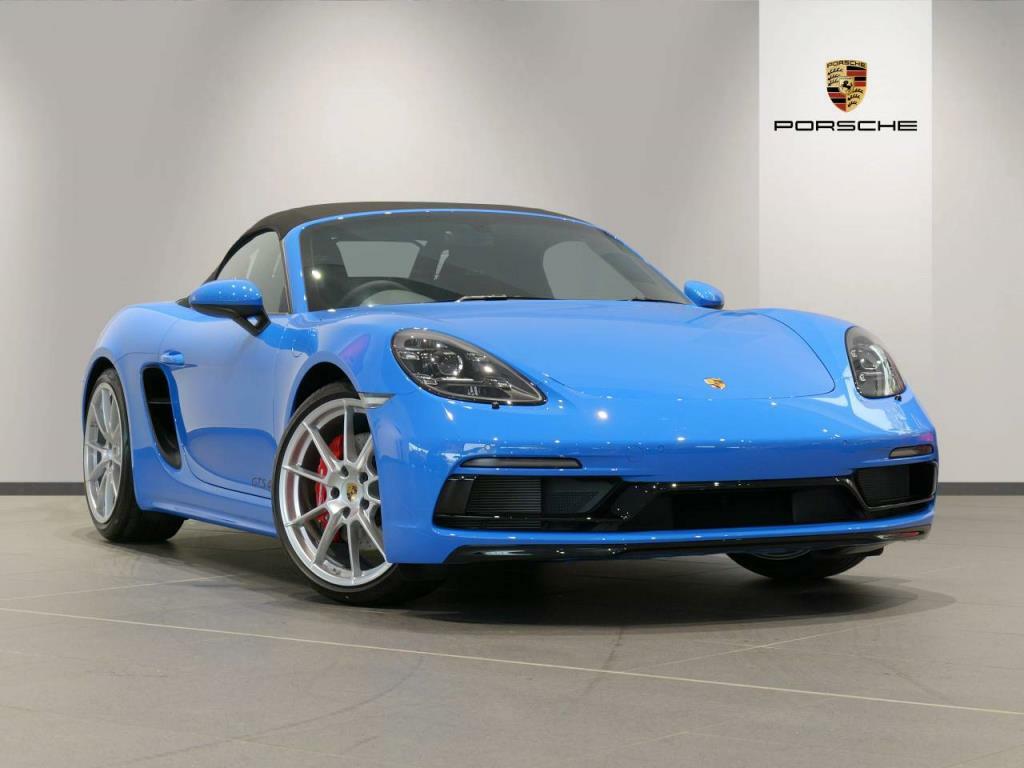 Compare Porsche 718 Petrol  Blue