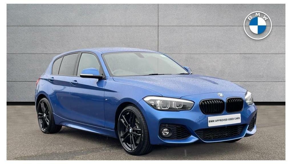 Compare BMW 1 Series Sports YG18KZS Blue