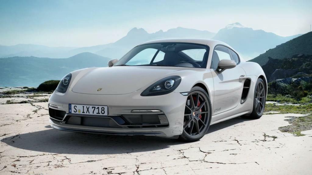 Compare Porsche 718 Cayman Petrol GL23GOW Grey