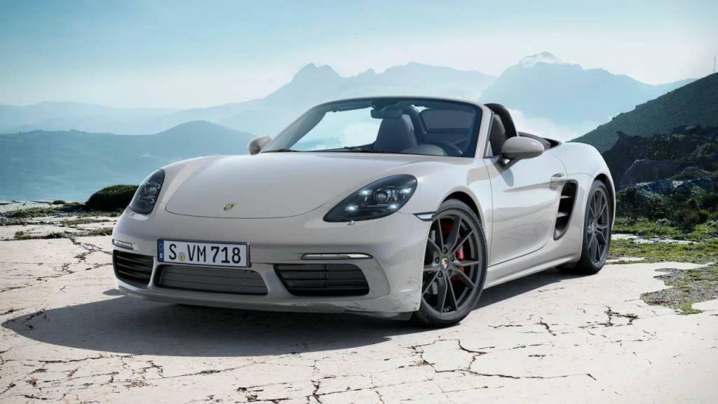 Compare Porsche 718 Petrol  Grey