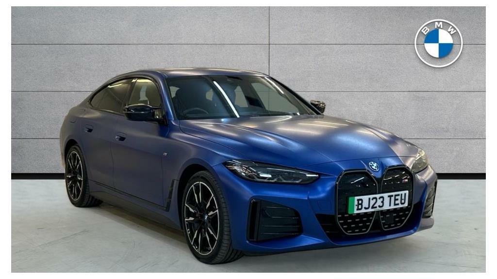 BMW i4 Coupe Blue #1