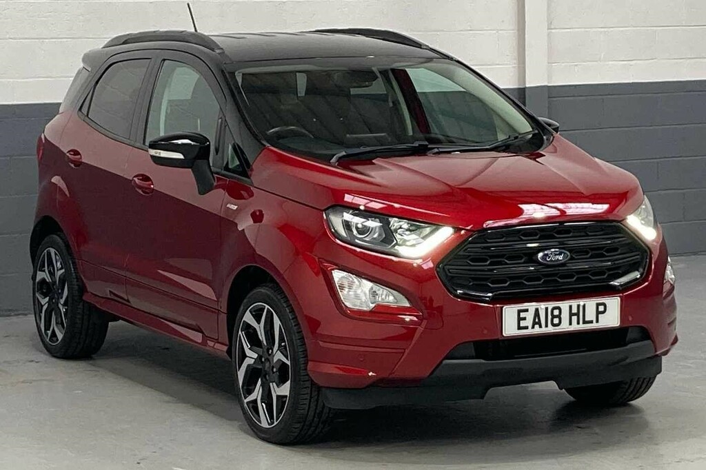 Ford Ecosport Suv Red #1