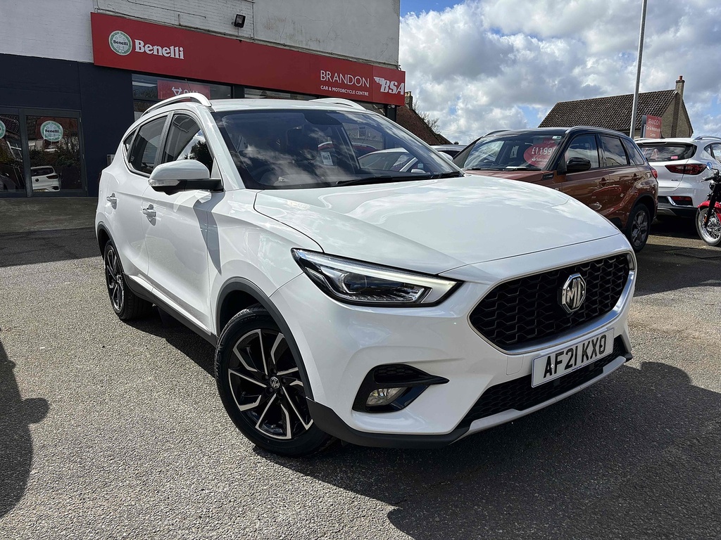 Compare MG ZS Vti-tech Exclusive AF21KXO White