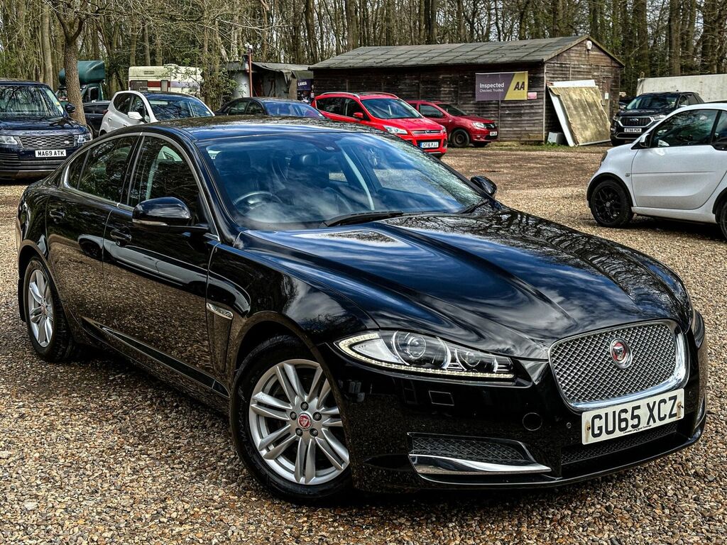 Compare Jaguar XF Xf Luxury D GU65XCZ Black