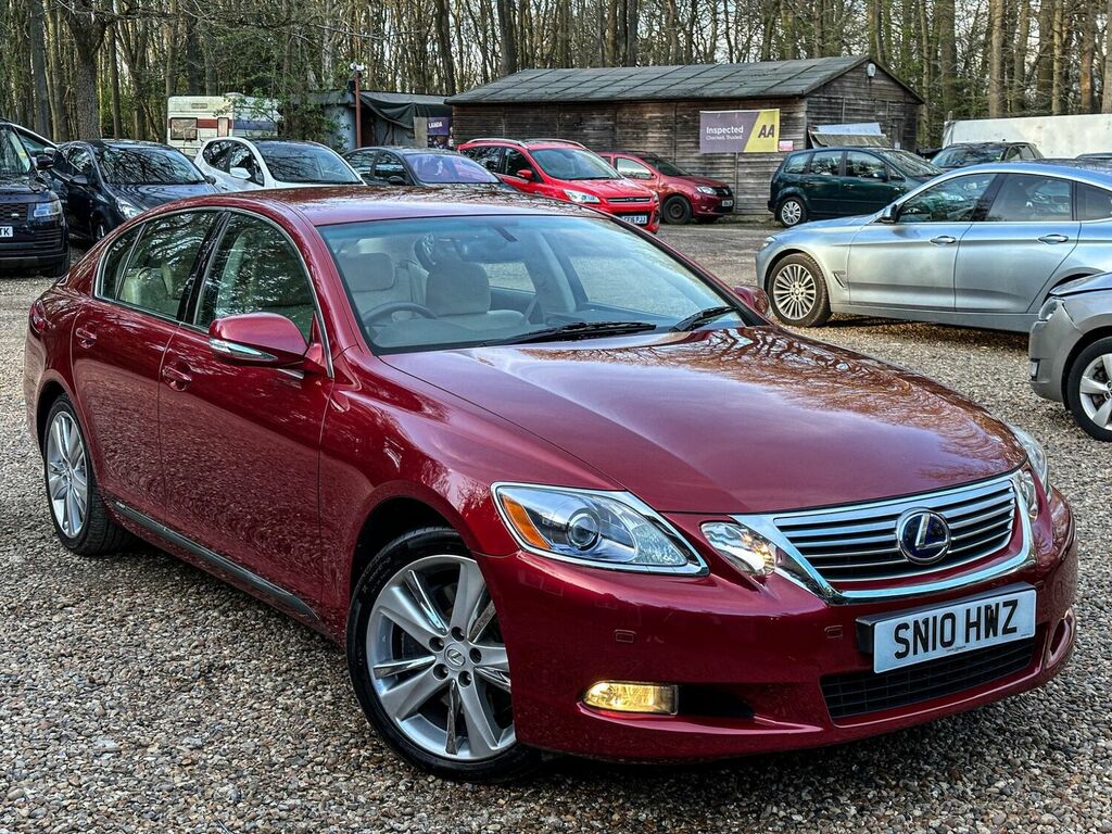 Compare Lexus GS Saloon 3.5 450H V6 Se-l Cvt Euro 4 Ss 2010 SN10HWZ Red