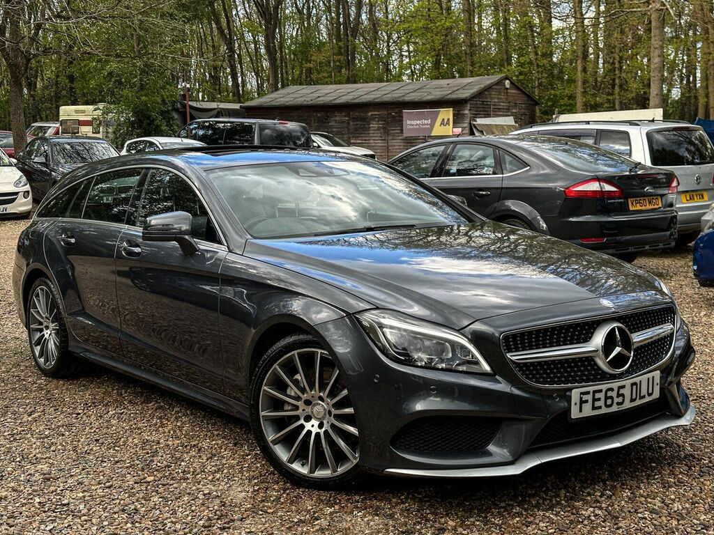 Compare Mercedes-Benz CLS Estate 3.0 Cls350d V6 Amg Line Premium Shooting FE65DLU Grey