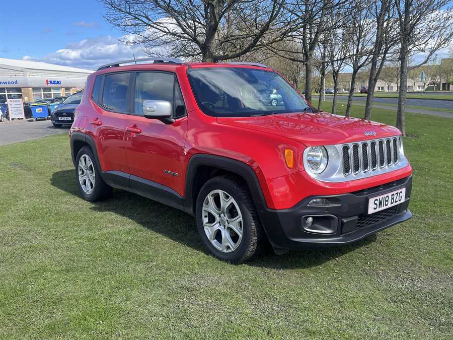 Compare Jeep Renegade 1.6 Multijet Limited SW18BZG Red