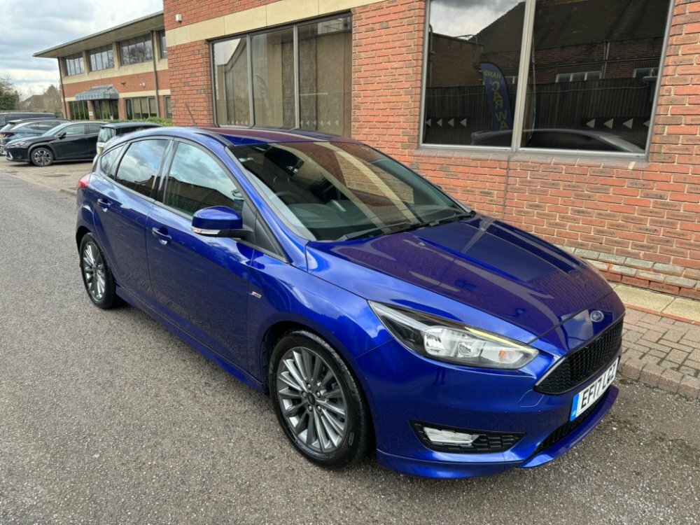 Ford Focus 1.0T Ecoboost St-line Euro 6 Ss Blue #1