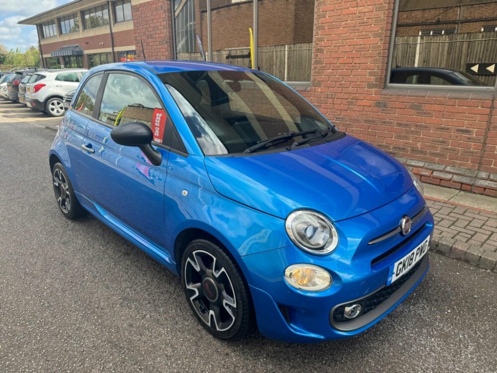Compare Fiat 500 1.2 S Euro 6 Ss GK18PWO Blue