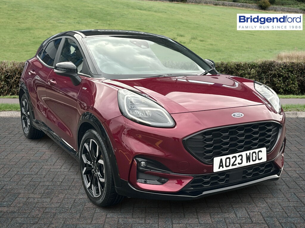 Compare Ford Puma 1.0 Ecoboost Hybrid Mhev Vivid Ruby Edition AO23WOC Red