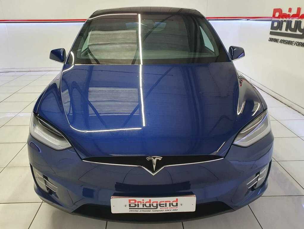 Tesla Model X Model X Dual Motor Long Range Suv Blue #1