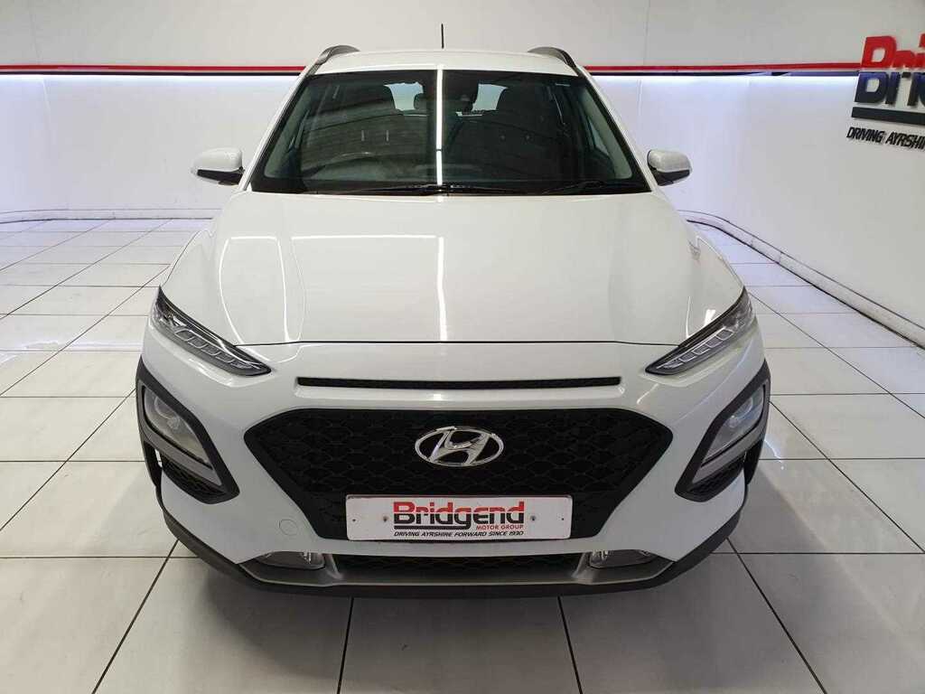 Hyundai Kona Se White #1