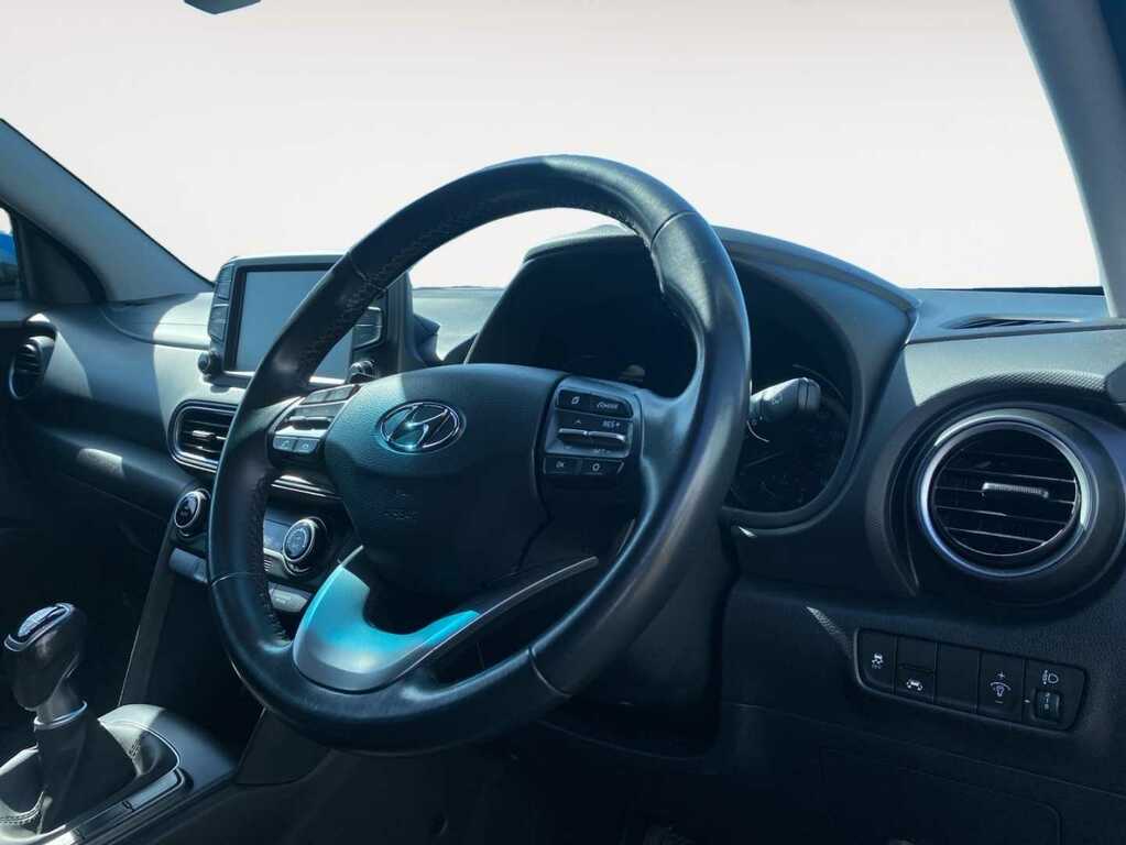 Hyundai Kona 1.0 T-gdi Premium Suv Blue #1