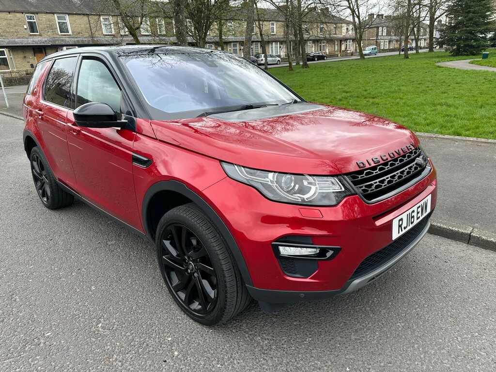 Compare Land Rover Discovery Sport Sport Td4 Hse Black RJ16EWW Red