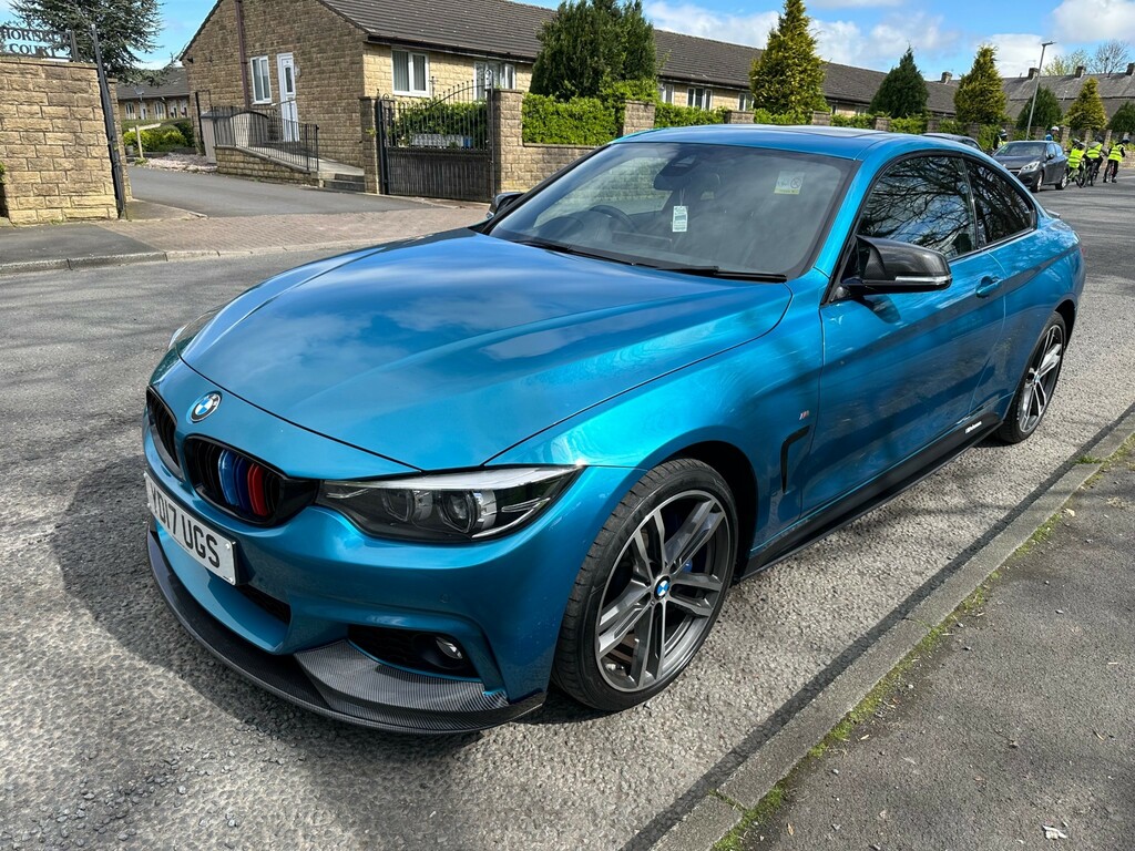 Compare BMW 4 Series M Sport YD17UGS Blue