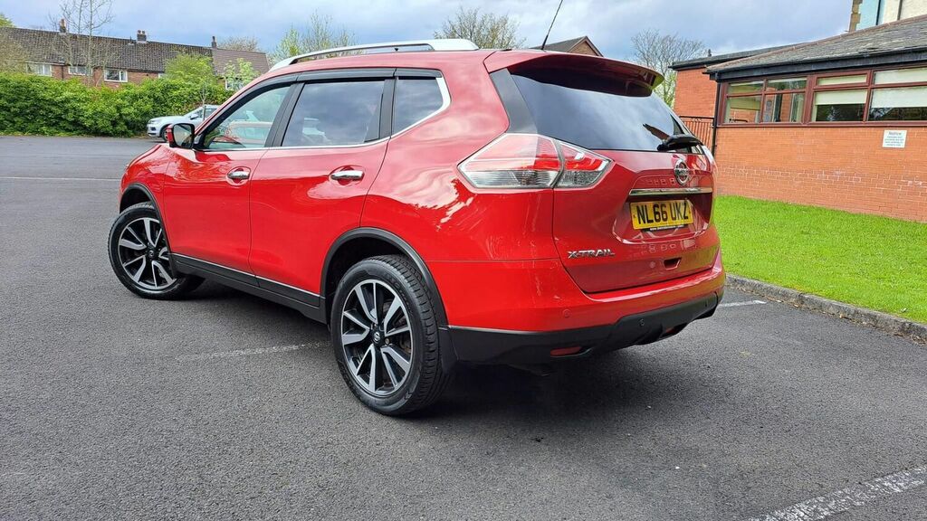 Compare Nissan X-Trail X-trail N-vision Dig-t NL66UKZ Red