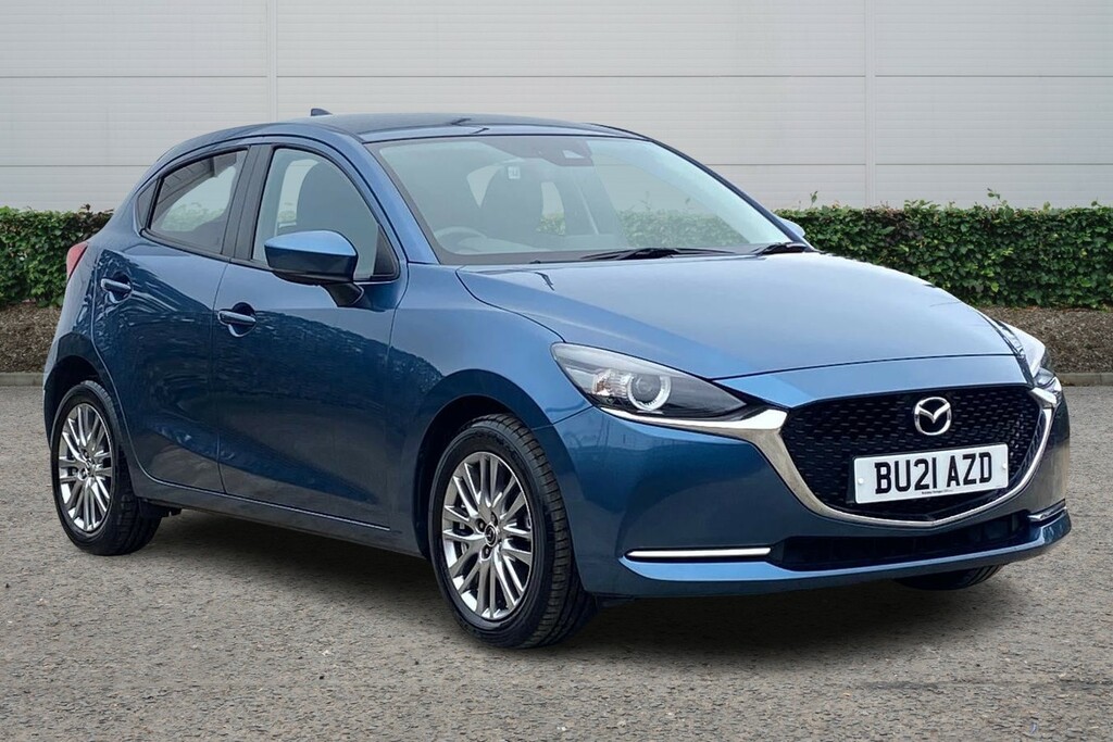 Compare Mazda 2 1.5 Skyactiv G Sport Nav BU21AZD Blue