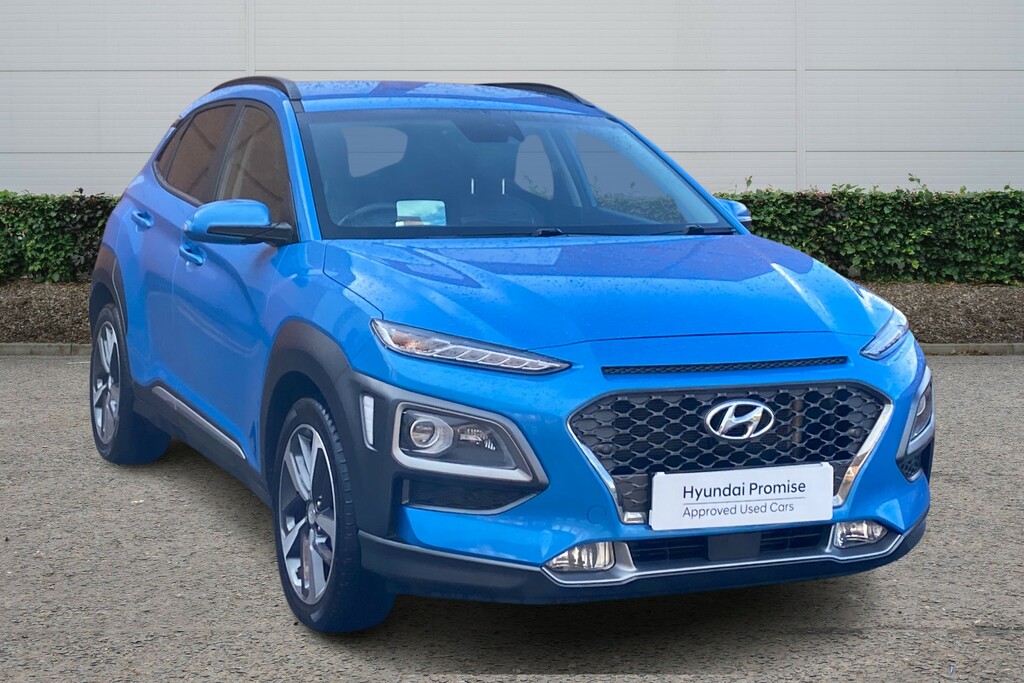 Compare Hyundai Kona 1.6T Gdi Blue Drive Premium Gt 4Wd Dct SL68FAK Blue