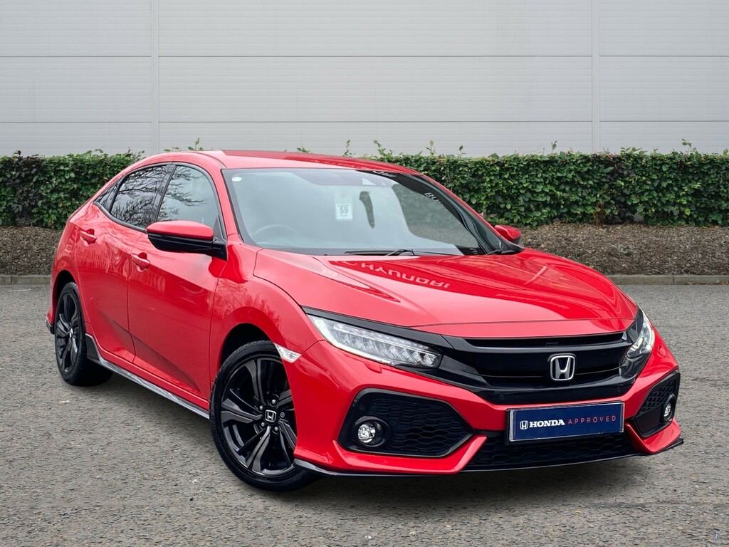 Compare Honda Civic Sport Vtec CA19LHU Red