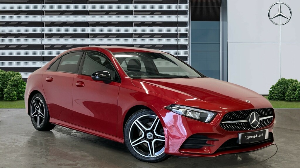 Compare Mercedes-Benz A Class Amg Line YK72OGV Red