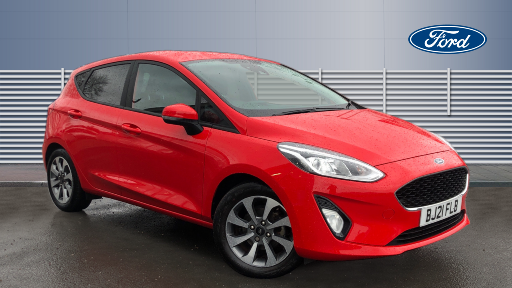 Compare Ford Fiesta Fiesta Trend T Mhev BJ21FLB Red