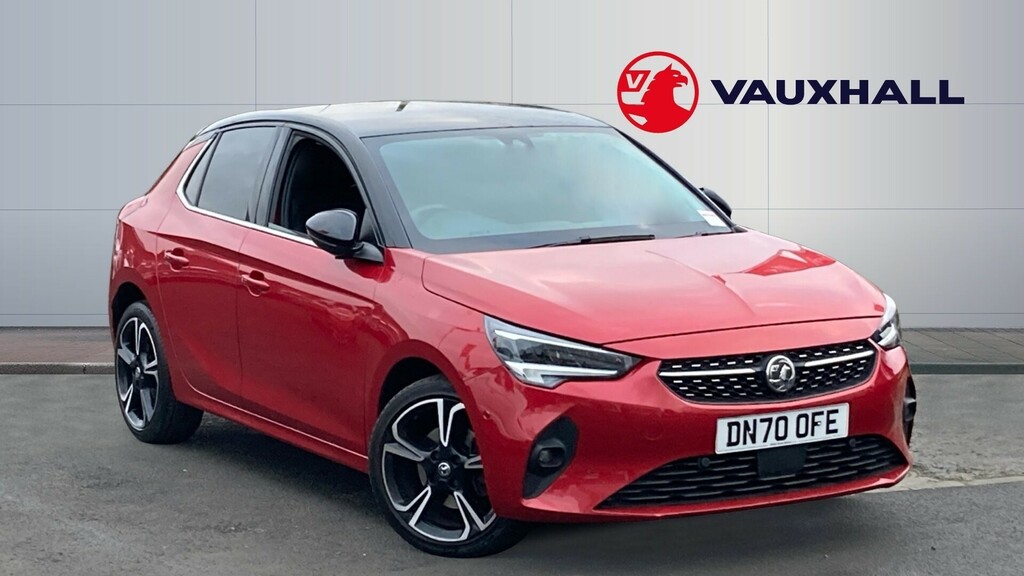 Compare Vauxhall Corsa Elite Nav Premium DN70OFE Red