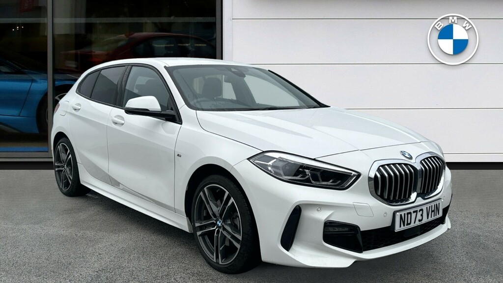 Compare BMW 1 Series M Sport ND73VHN White