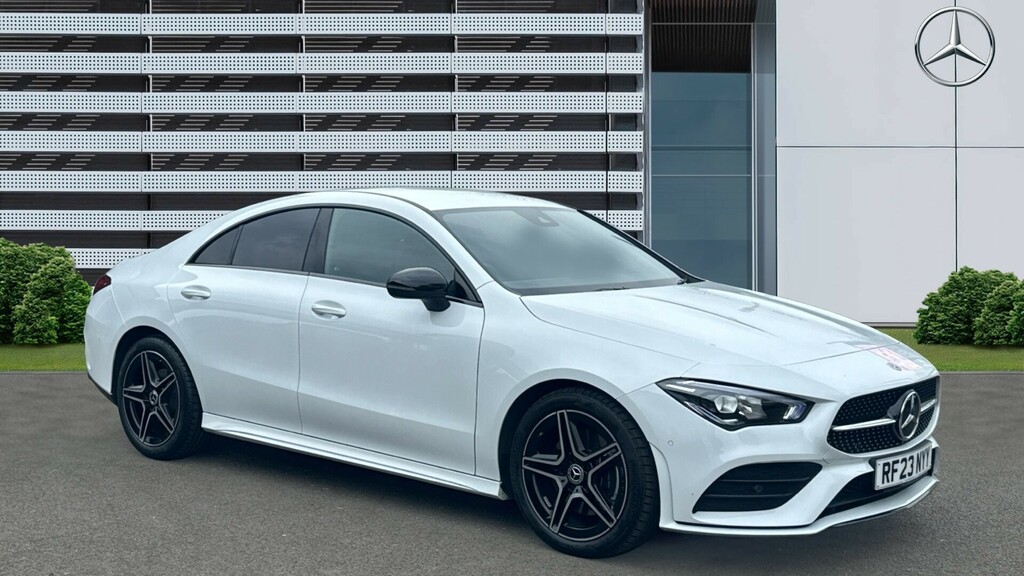 Compare Mercedes-Benz CLA Class Amg Line RF23NYY White