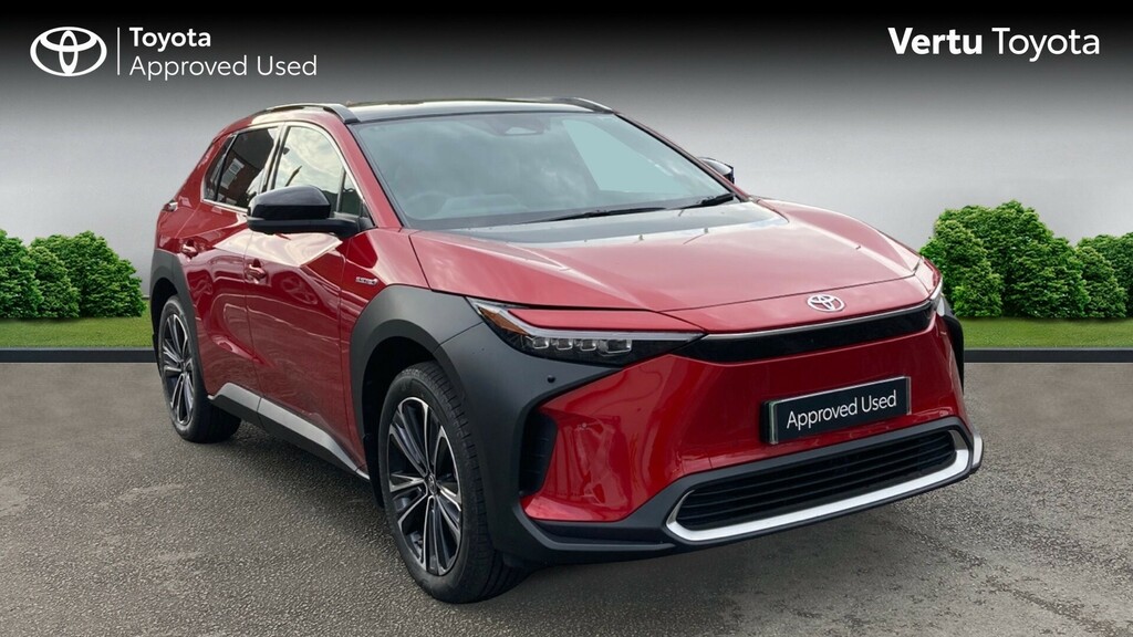 Compare Toyota bZ4X Vision YR73KKN Red