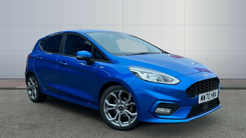 Compare Ford Fiesta St-line Edition MW70HNA Blue