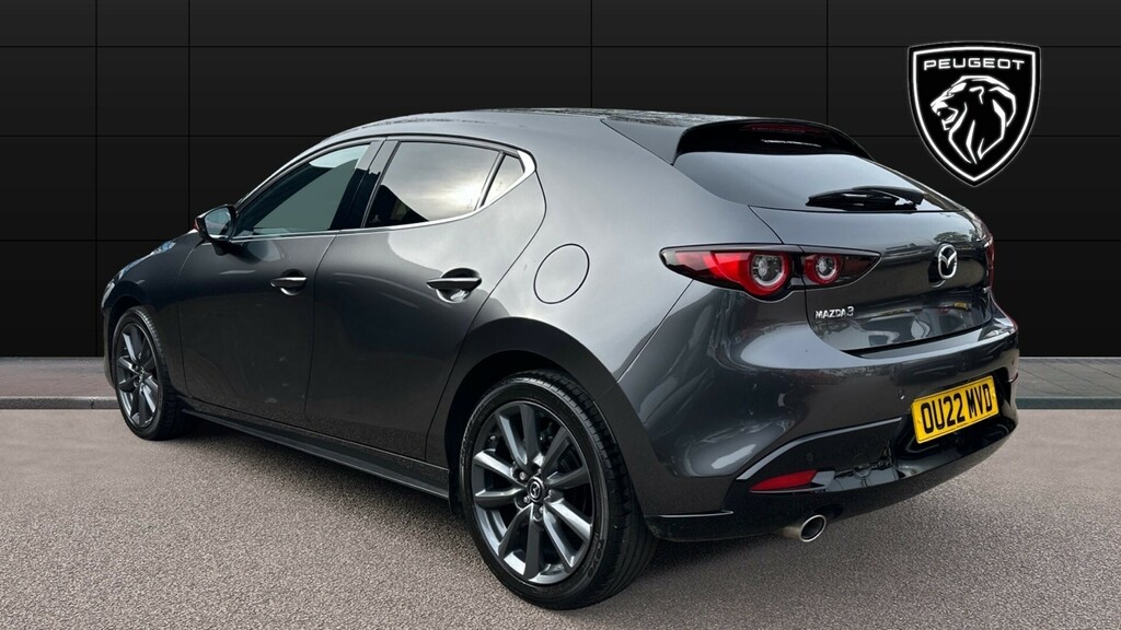 Compare Mazda 3 Sport Lux OU22MVD Grey