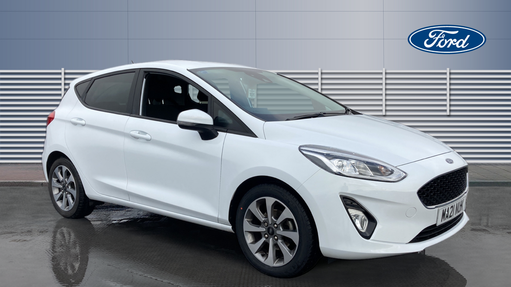 Compare Ford Fiesta Trend MA21NUK White