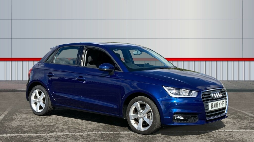 Compare Audi A1 Sport Nav RA18YHF Blue
