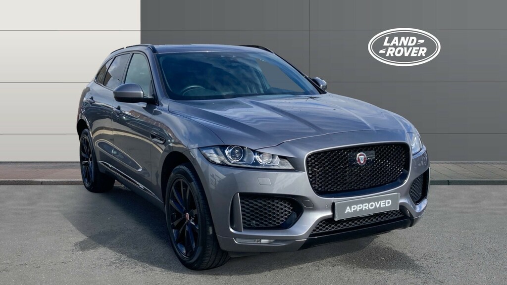 Compare Jaguar F-Pace Chequered Flag MJ20VTE Grey