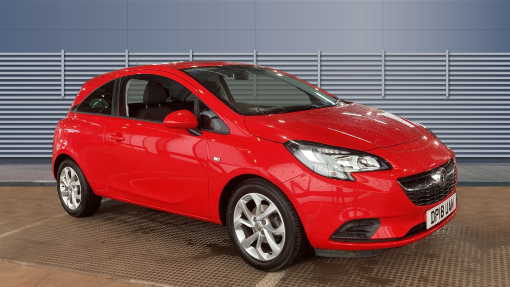 Compare Vauxhall Corsa Sport DP18UAN Red