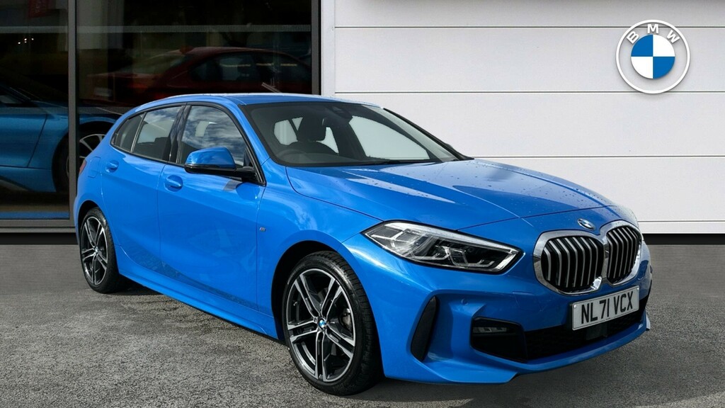 Compare BMW 1 Series M Sport NL71VCX Blue