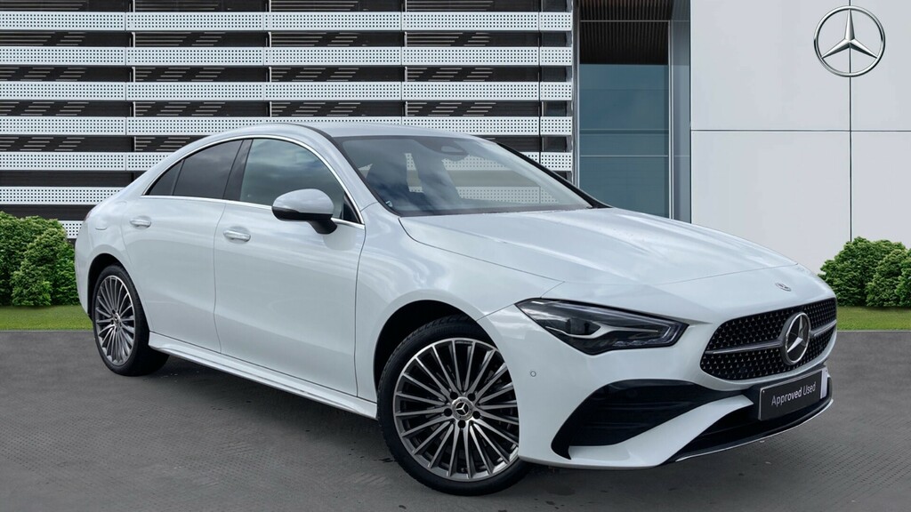 Compare Mercedes-Benz CLA Class Amg Line KW73XED White