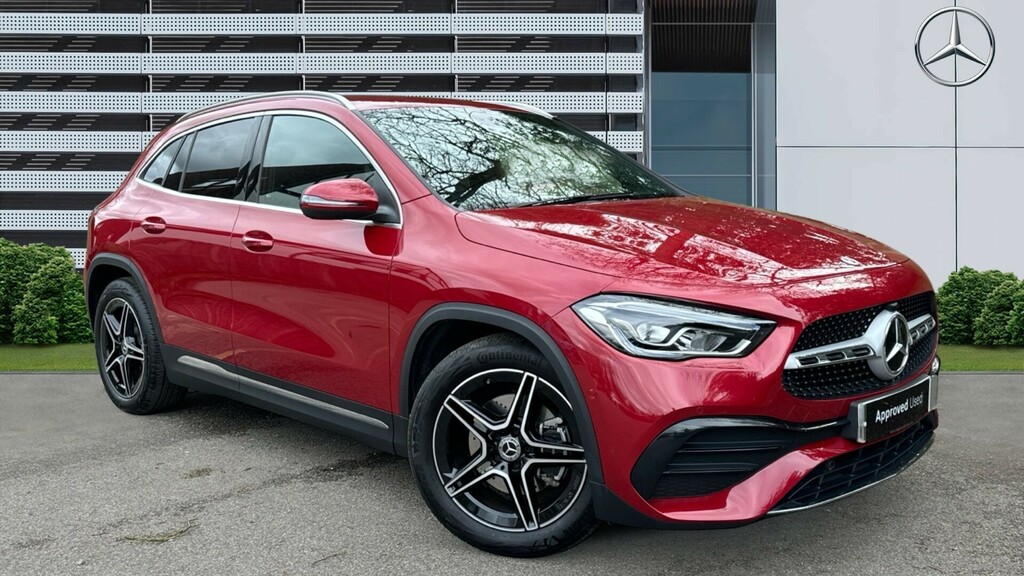 Compare Mercedes-Benz GLA Class Amg Line KW73VHC Red