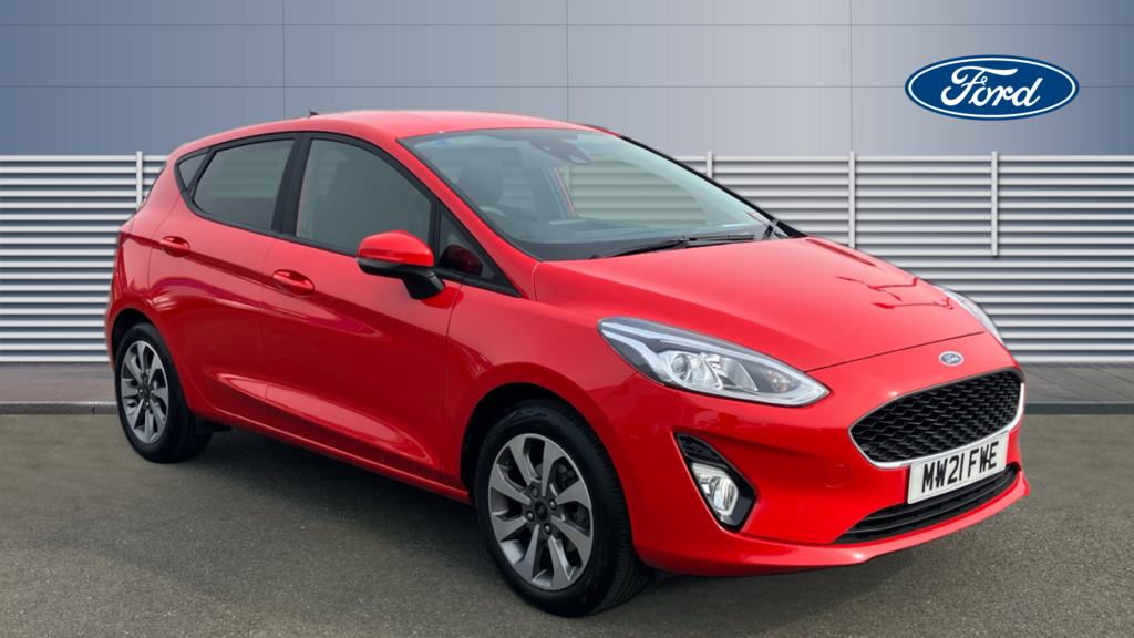 Compare Ford Fiesta Trend MW21FWE Red
