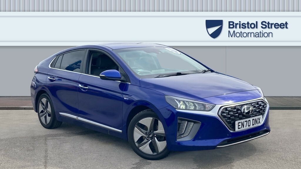 Compare Hyundai Ioniq Premium Se EN70DNX Blue
