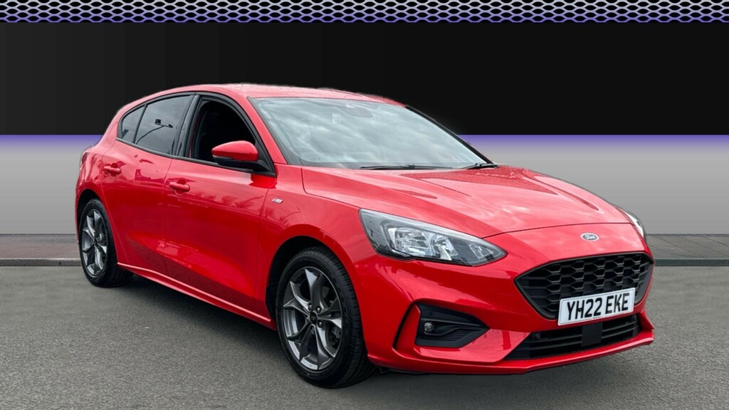 Compare Ford Focus St-line Edition YH22EKE Red