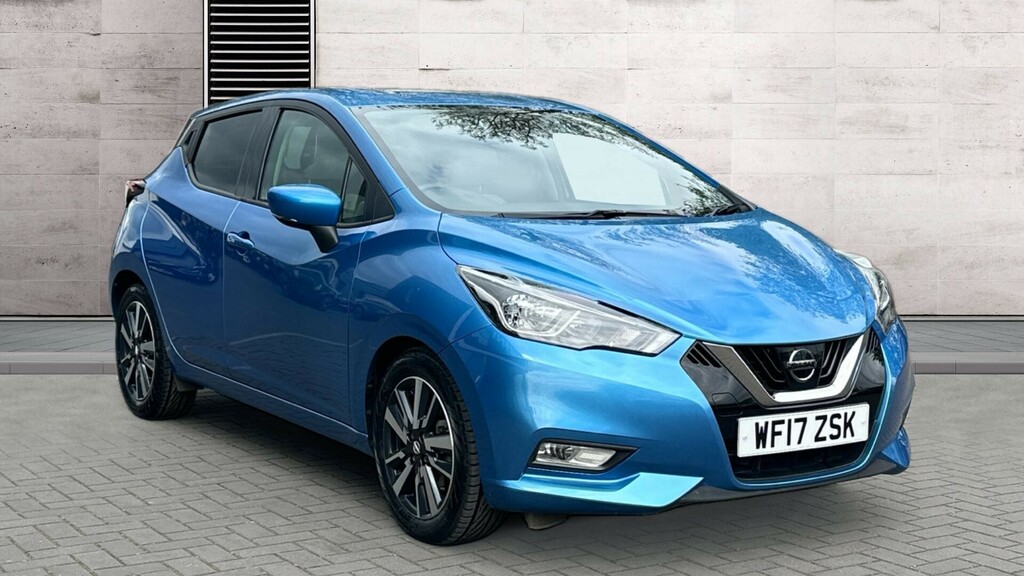 Compare Nissan Micra N-connecta WF17ZSK Blue