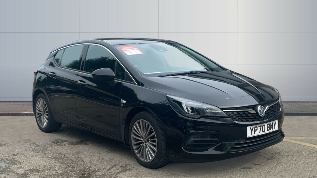 Compare Vauxhall Astra Elite Nav YP70BMY Black